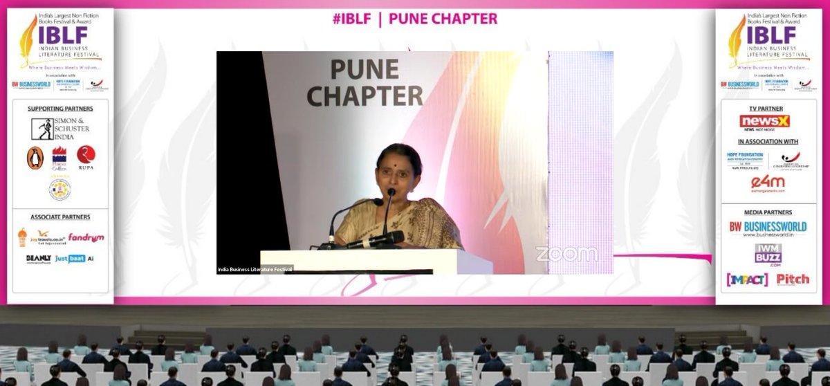 BWBusinessworld's tweet image. 'We are entering into an era where smart people are making an AI tool, which apparently is more smarter than those people put together', says Dr. Uma Ganesh, Chairperson, Global Talent Track at Indian Business Literature Festival #PuneChapter 

Join on: bwevents.co.in/india-business…