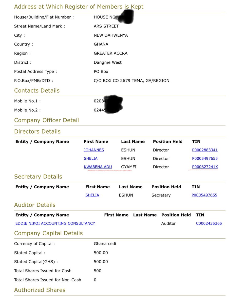 Sam Okudzeto Ablakwa tweet media