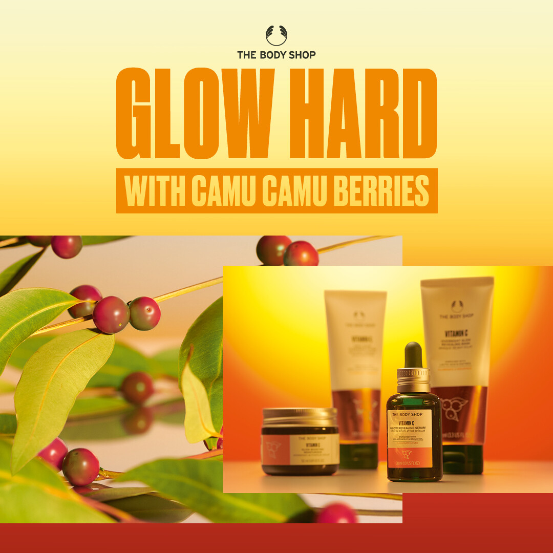 If you're a fan of healthy-looking, glowing skin then you'll love our NEW Vitamin C Skincare products including Glow Revealing Serum and Overnight Glow Revealing Mask.
consultant.thebodyshop.com/en-gb/myshop/K… 

#TBSAH #Skincare #GlowingSkincare #Skincare #SkincareTips