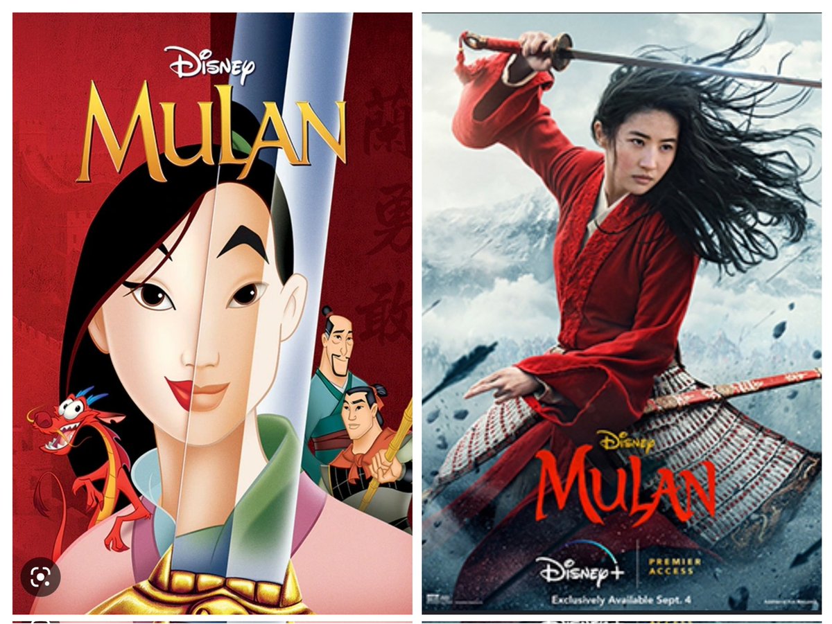 Mantleforth's tweet photo. What a downgrade.#mulan #illmakeamanoutofyou https://t.co/1p0XzRYQ3Q