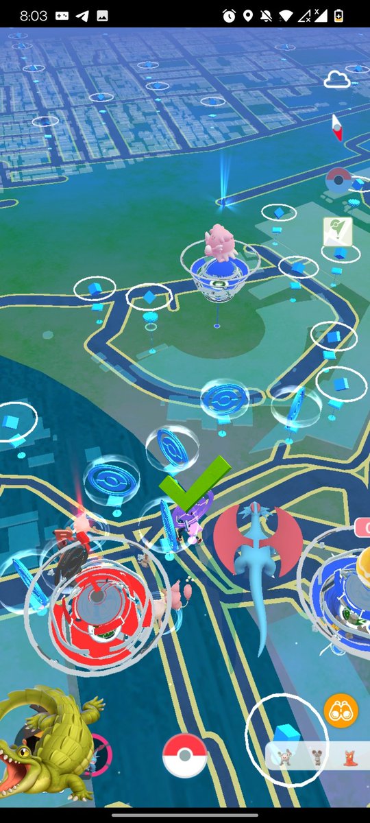 This is the best Poke stop I've ever seen✨🐊✨
local.pokemon.jp/manhole/desc/1…

#PokemonGo
#Totodile #ワニノコ
#Azumarill #マリルリ