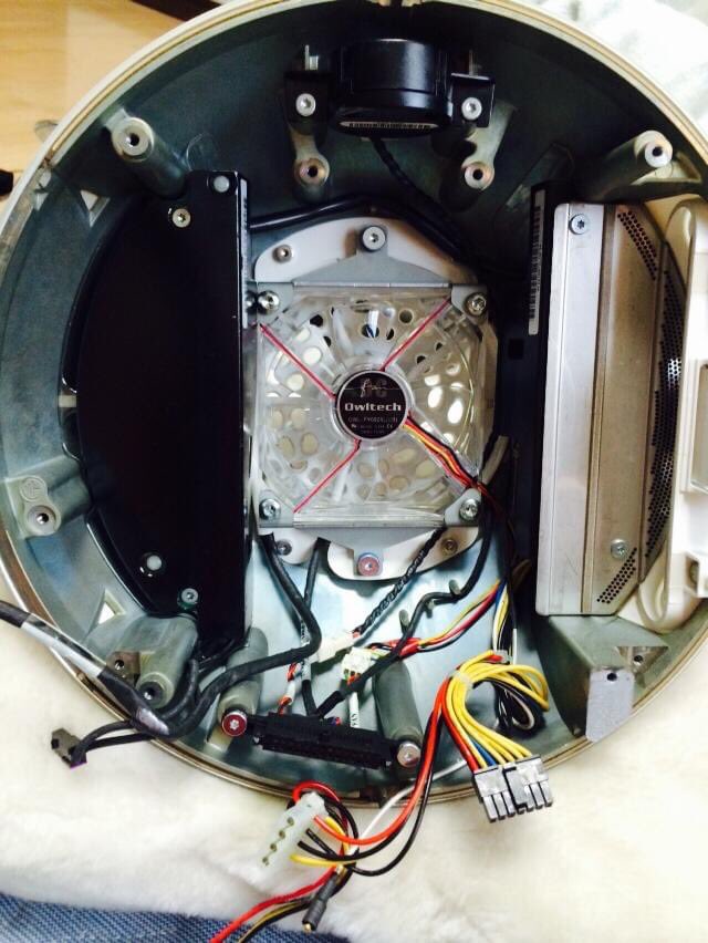 laundry038_yas's tweet image. 只々、大福(iMac G4)を愛でる休日♪
#iMacG4