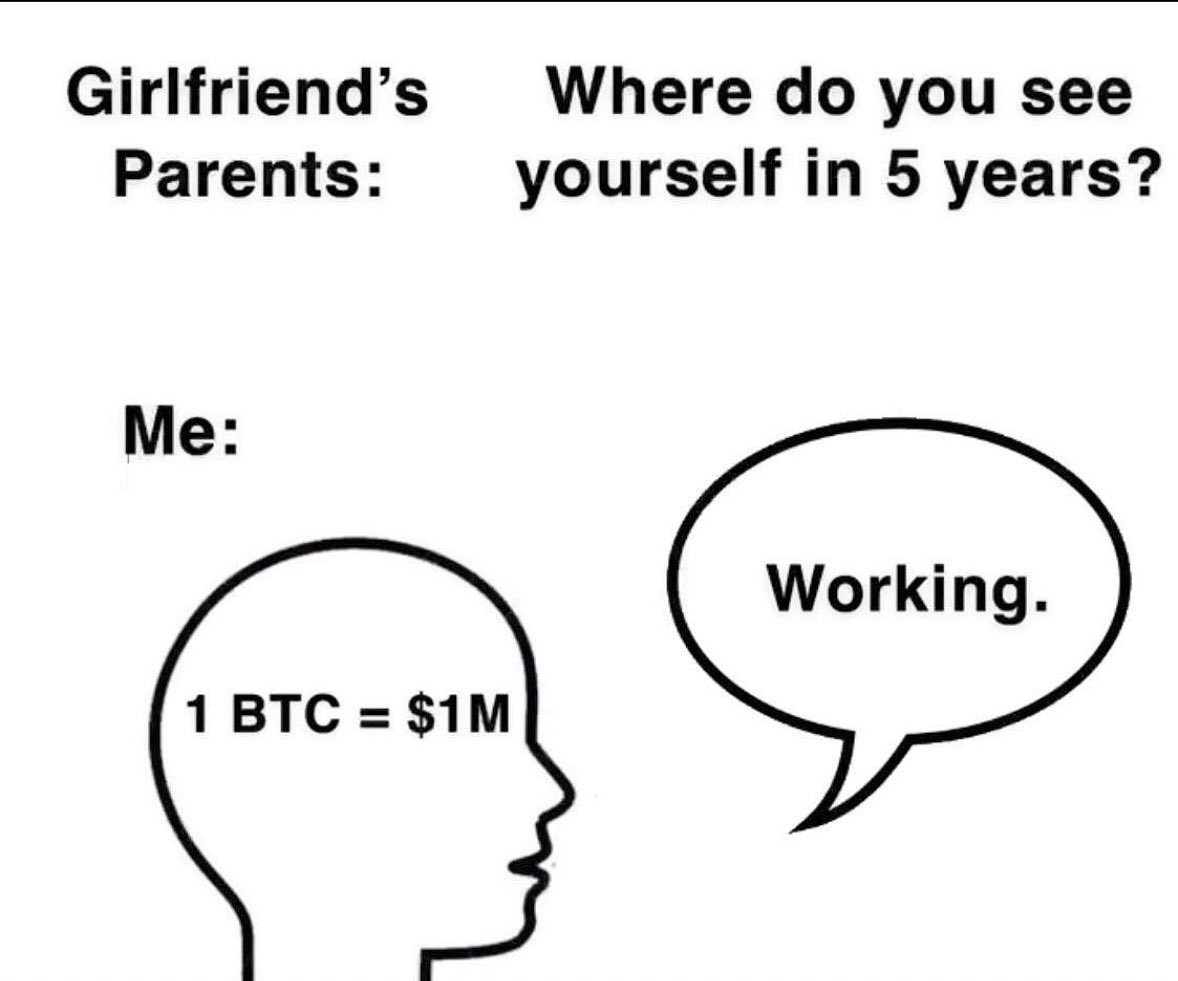 AshCrypto's tweet image. 1 #Bitcoin to $1,000,000