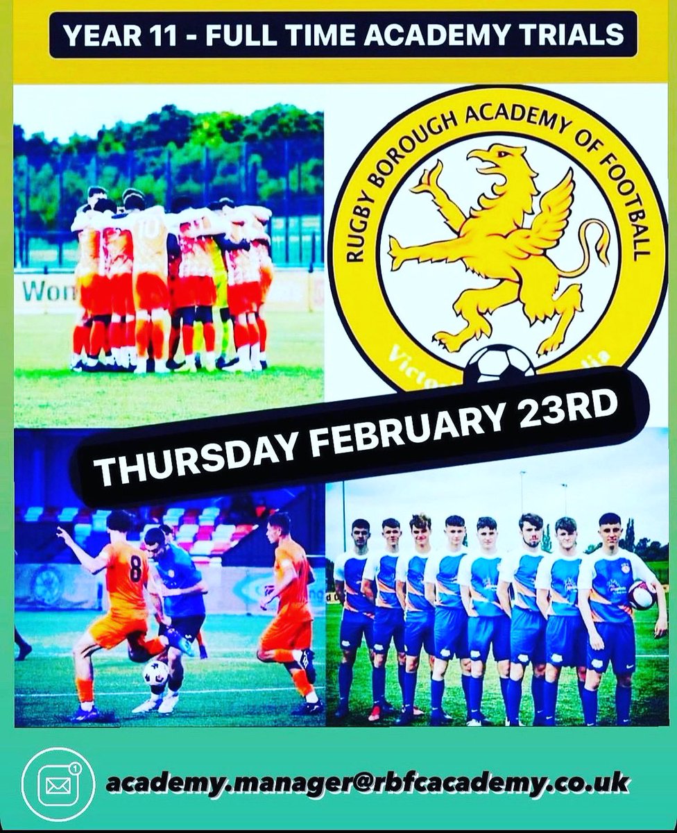 RUGBY TOWN FC ‘Academy’ (Male & Female) tweet media