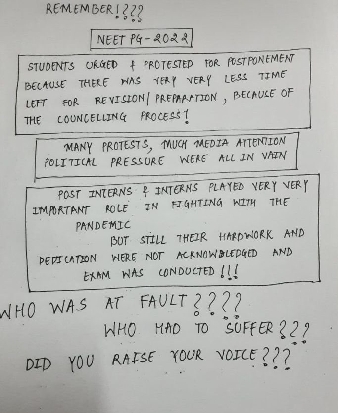 NMCUPDATESS's tweet photo. Refer to the below pics to understand what kind of mismanagement by the administration has cozed all this mishap .. for past 3 years it’s happenin . Pls hav some sense when u make decisions .. #PostponeNEETPG2023
#UDF https://t.co/GV8KDf3SCI