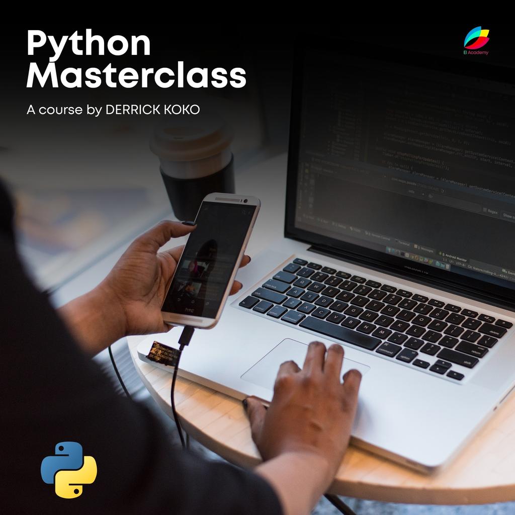 theelacademy's tweet photo. Python is a fun programming language that teaches you how to think like a programmer.
Sign up for our #python Master Class today.
A course by @techwithderrick
#programming #pythonprogramming #dev #masterclass https://t.co/ljFyLoOUek