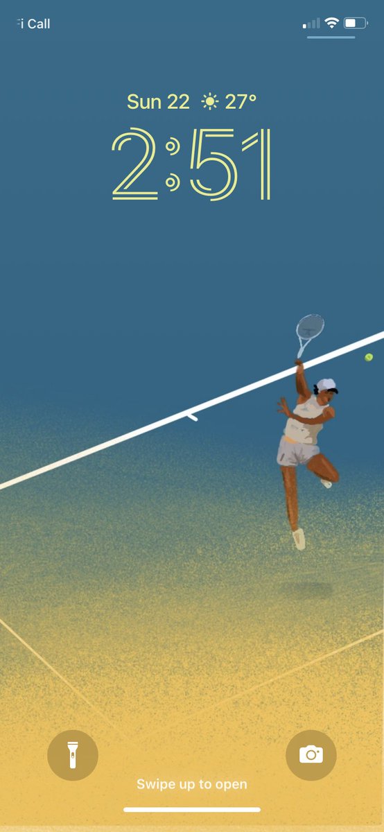 angry_diplomat's tweet photo. @iga_swiatek @AustralianOpen It’s a great photo! It has inspired my #homescreen #wallpaper @procreate today. https://t.co/uBrZ1ZGrfg