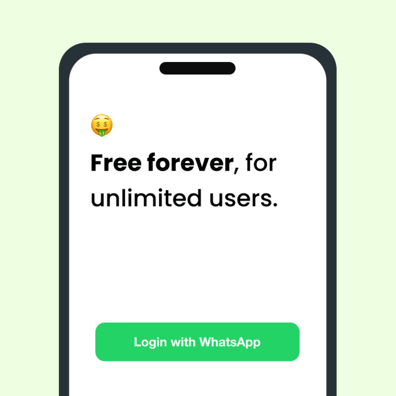 TanmaySagar1's tweet photo. Add “WhatsApp Login” button to your app or website in just 2 minutes 🕑
Free forever. Unlimited users. https://t.co/L1WIKToliM