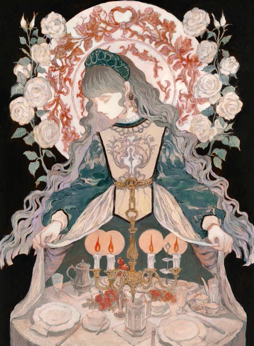 【お知らせ】
銀座蔦屋書店にて開催される
「GINZA ILLUST ZINE STREET Vol.0」フェアに参加いたします📚

日程:1月26日(木)〜2月15日(水)
場所:銀座 蔦屋書店 GINZASIX 6F

https://t.co/JgYiS8zXUD

既作品の原画2点の展示・販売、既刊のイラスト集やグッズなどを販売させていただきます🌹 
