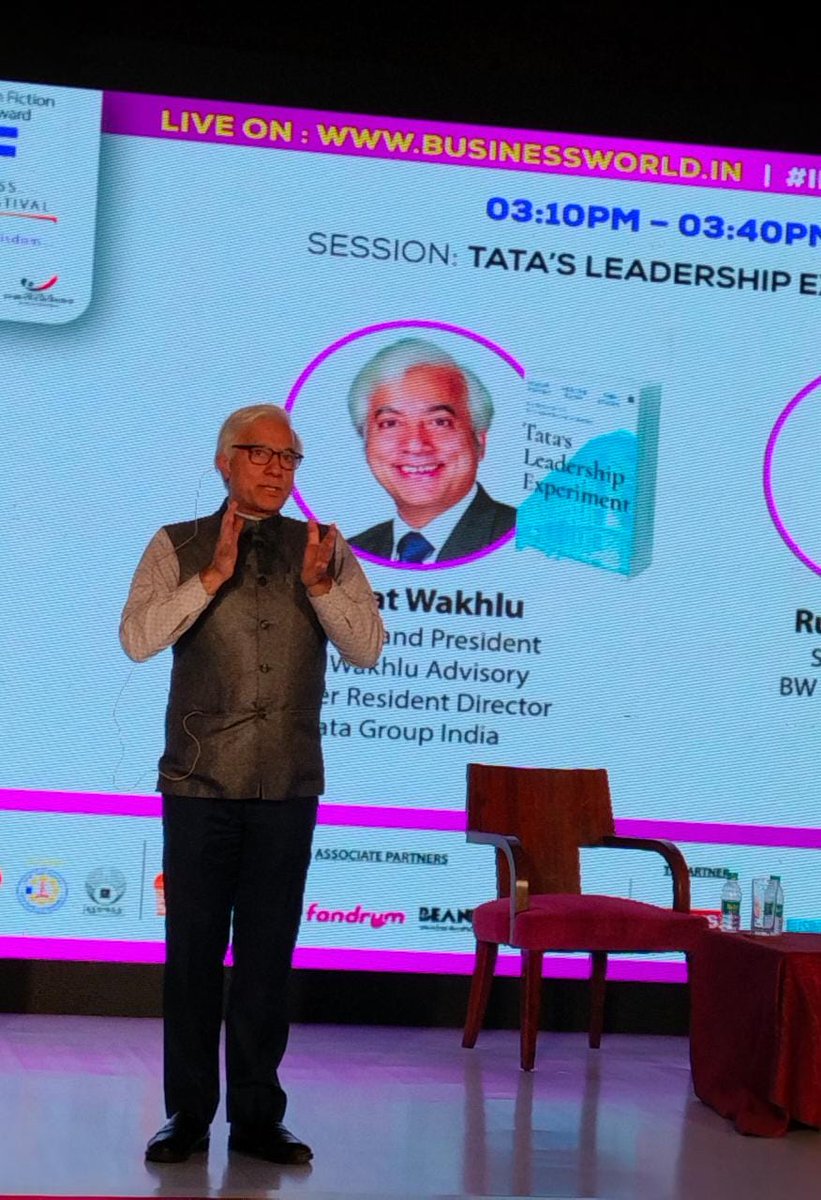 BWBusinessworld's tweet image. 'The first &amp;amp; foremost quality that any leader must have is that they should be emotionally intelligent',  says @Dilleye, Founder and President, The Wakhlu Advisory &amp;amp; 
 Former Resident Director, @TataCompanies at Indian Business Literature Festival #PuneChapter #IBLF