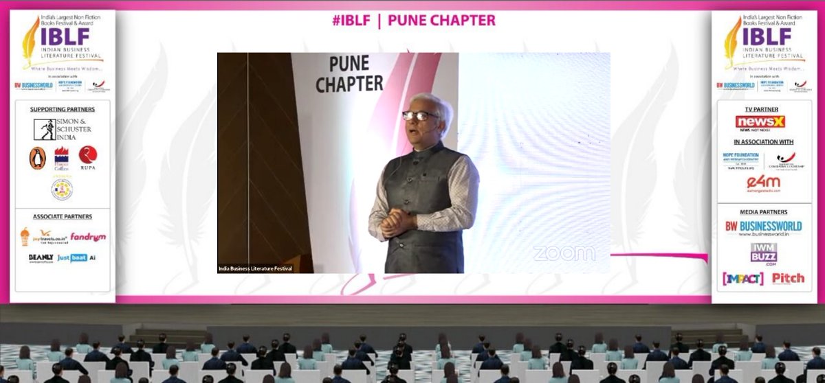 BWBusinessworld's tweet image. 'The first &amp;amp; foremost quality that any leader must have is that they should be emotionally intelligent',  says @Dilleye, Founder and President, The Wakhlu Advisory &amp;amp; 
 Former Resident Director, @TataCompanies at Indian Business Literature Festival #PuneChapter #IBLF