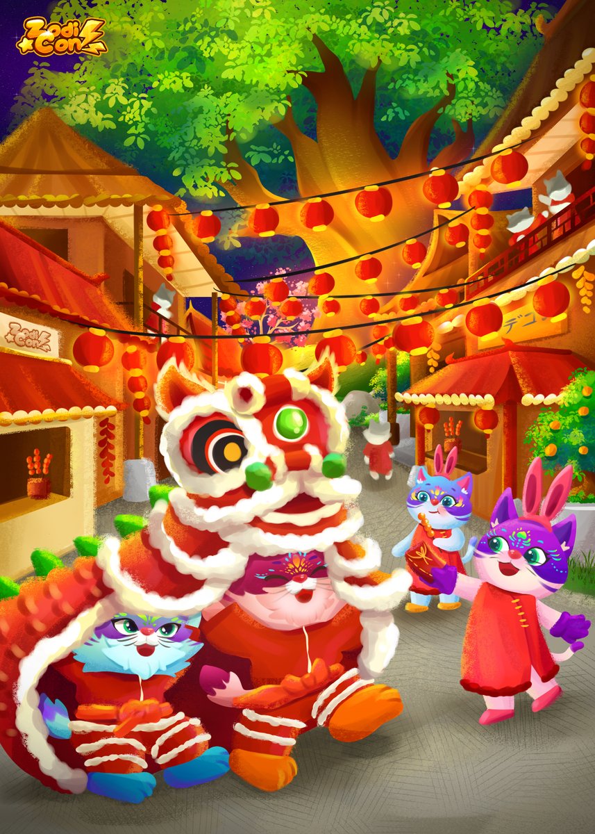 🏮🧧 Happy Chinese New Year Zodience 🧧🏮

Let's celebrate it together with our nekos 😻❤️🍑