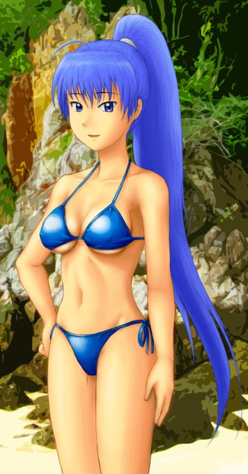 ポニテのあまあま女の子❤ #オリキャラは性癖の見本市 