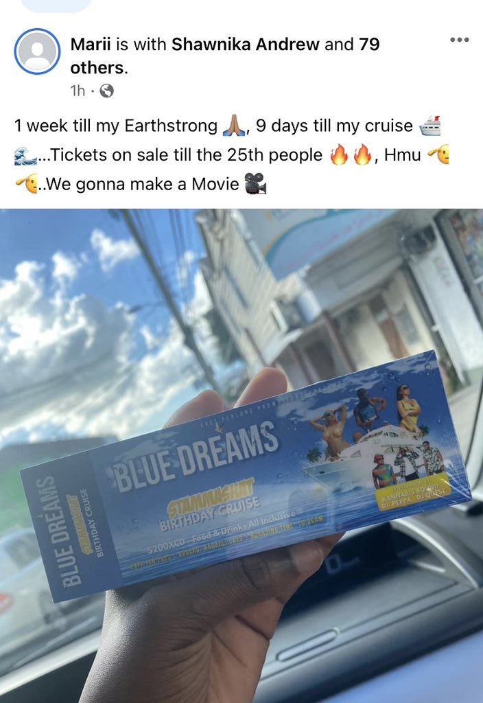 🚨🚨🚢 🌊🌊Boat Cruise Alert 🌊🌊🚢🚨🚨  Bare fun and Bare vybz Sunday 29th January, Ladies come out in your stings, Fellas walk with ya herb and bout 10 gyal 😎..Message me to book your spot..DEADLINE for payment, Jan 25th .. Bare Braffings pan da boat Sunday 🔥🔥🔥🔥