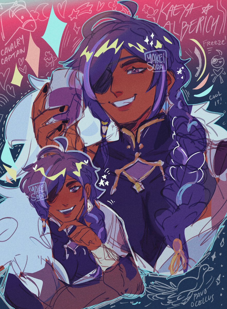 mr kaeya cavalry captain knights of favonius freeze dodge this cool it oh so sorry loml alberich