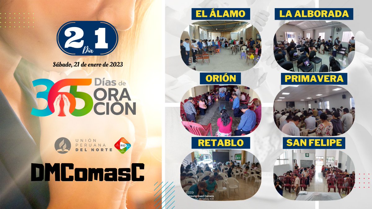 UbaldoBallena's tweet photo. Las iglesias del #DMComasC #MiCOP unidas en oración pidiendo los Milagros del Espíritu Santo y por los Líderes de las Iglesias del 2023!!! #Día21 #365DíasDeOración #RID #ÉnfasisEspirituales https://t.co/Ewr0KsXwc8