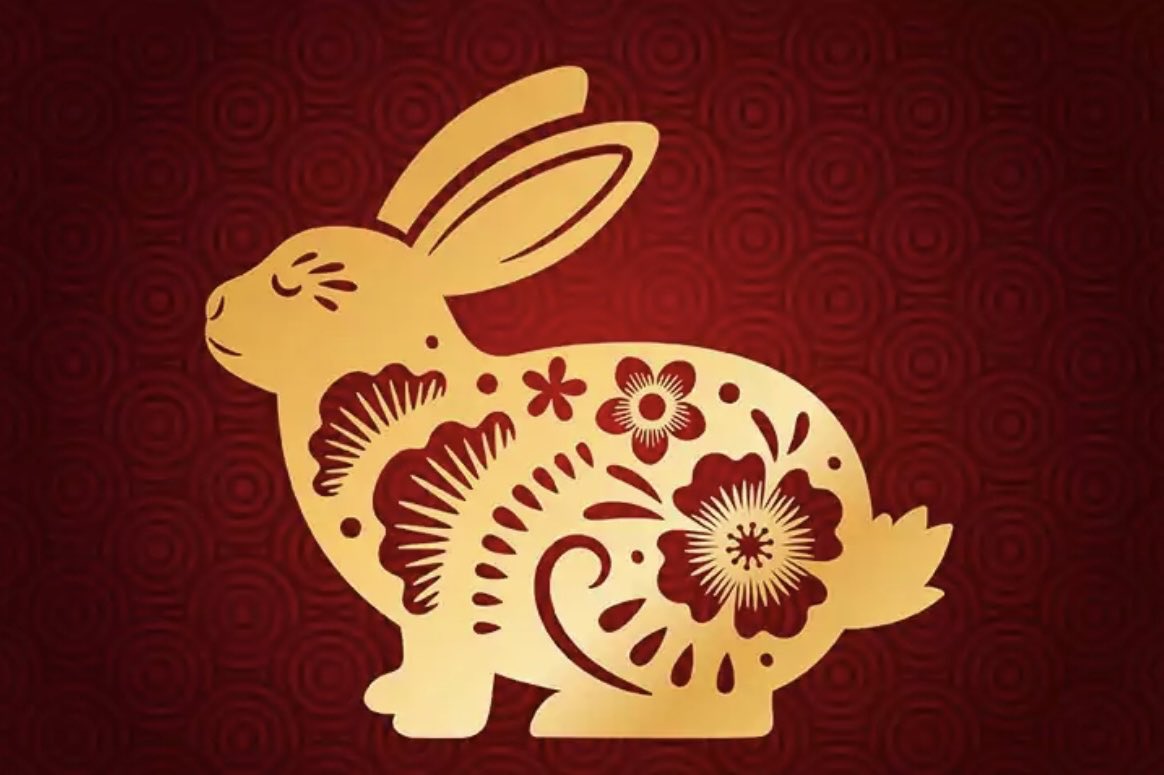 Good wishes for the Lunar New Year! May the Year of the Rabbit bring much happiness, peace and prosperity 🧧🏮