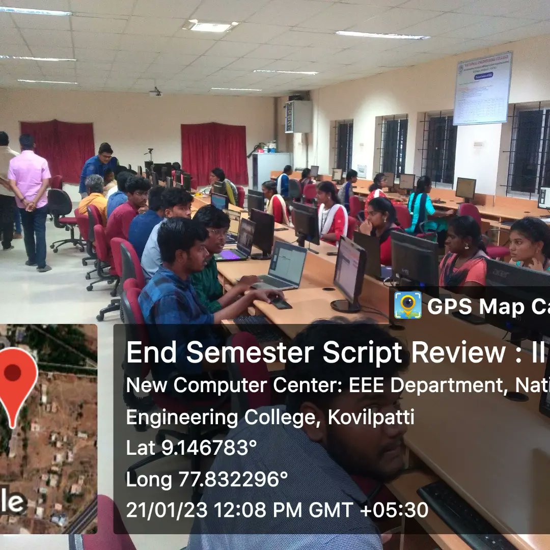 hod_eee_nec's tweet photo. End Semester Paper Verification by II year EEE...!!
@NECKVP   
#ThinkEEEthinkNEC #necplacement #NECAlumni #Nationalengineeringcollege #engineeringcollege #kovilpatti #tuticorin #tirunelveli #kanyakumari #tamilnadu #placement2023 #engineeringadmission2022 #endsemester #autonomous https://t.co/UWQYBCwcZT