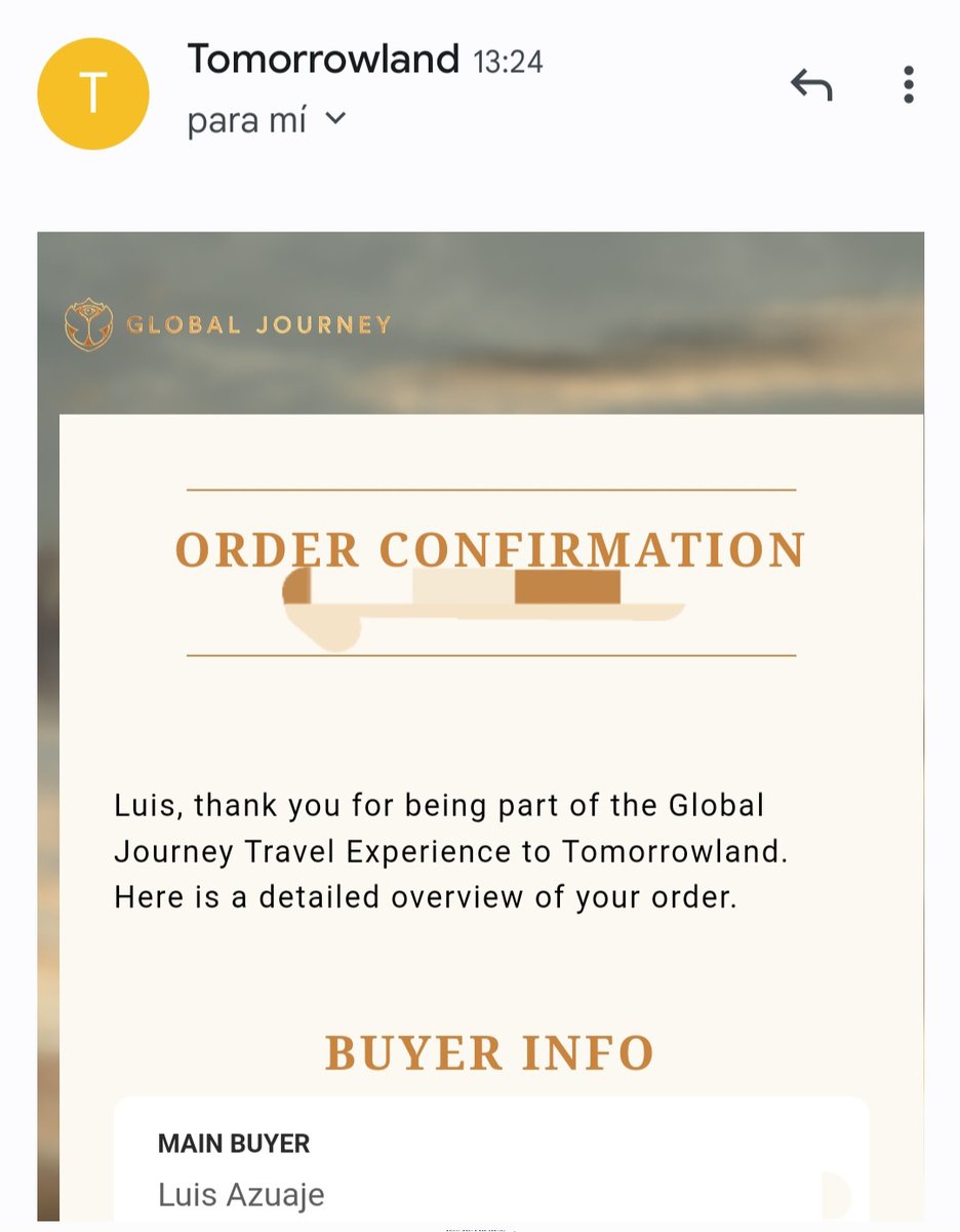 AzuajeMLuis's tweet photo. Este sueño se hará realidad este año. #Tomorrowland #Tomorrowland2023 @tomorrowland #Bélgica https://t.co/LJZeO6YJyO
