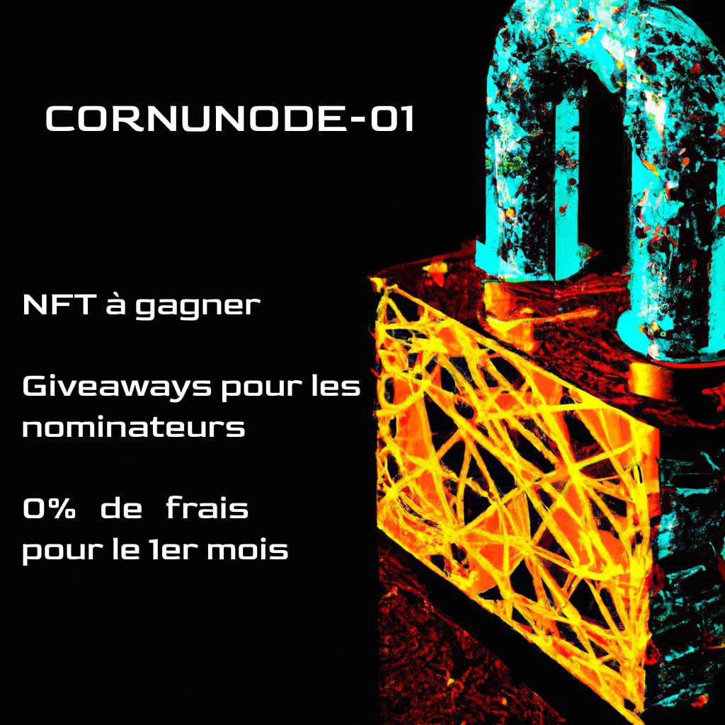 🔥Hello les Cornucopains !🔥

🍀CORNUNODE-01 est LIVE !!🍀

(5ELcPSxGabS1YELF2ic48EyjLn7g7FQGciRmBv2JVnNWhLKP)

Vous voulez connaître les avantages liés si vous nous soutenez ? 👀
👇👇👇