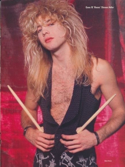 Happy Birthday, Steven Adler! You were the best drummer GNR is still upset that they lost 