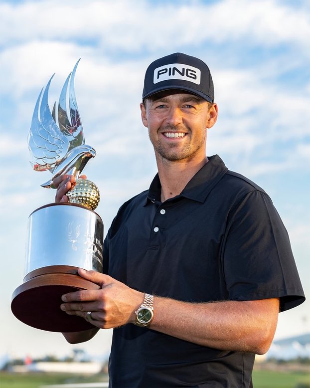 Congratulations to @v_perez2 on a fantastic victory. #cruise #winners #Golf #AbuDhabi #PLAY #Committed
