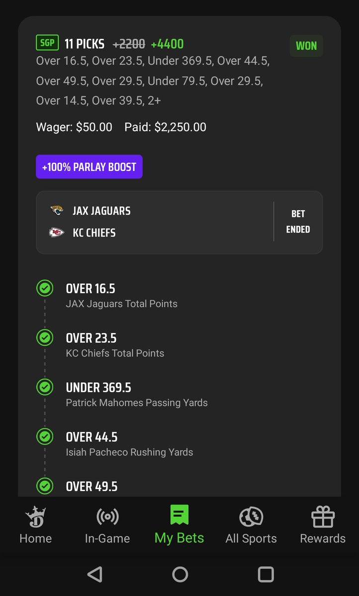 IGotThesePicks's tweet photo. @shaanaeeee It's a trick to it lol my last 3 days. Follow me for parlays! https://t.co/T3NkmZjGgC