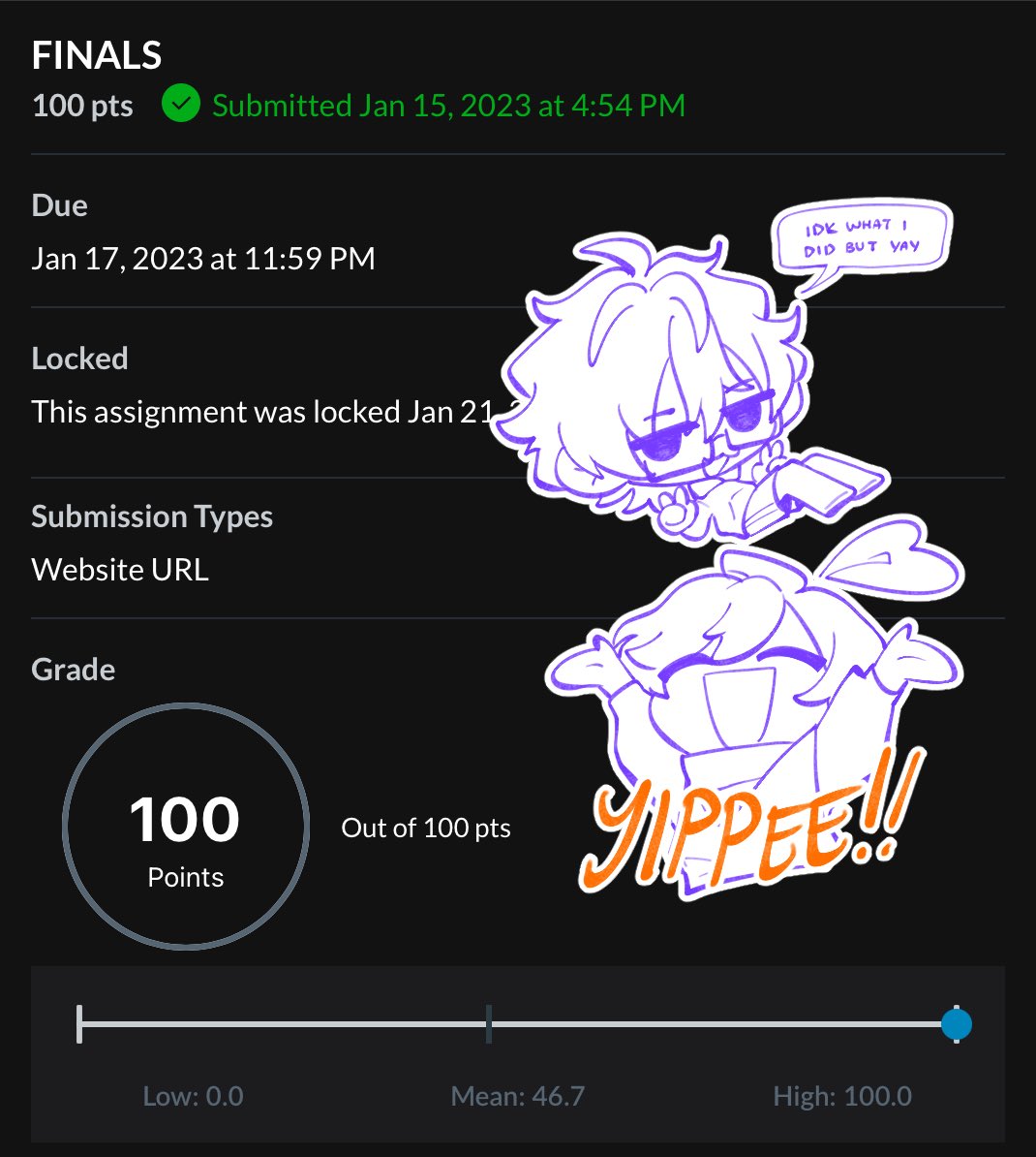 「WE CRUSHED IT LADS!!!!!!  and for that i」|kyu 🥭 🔜 ONLive Conのイラスト