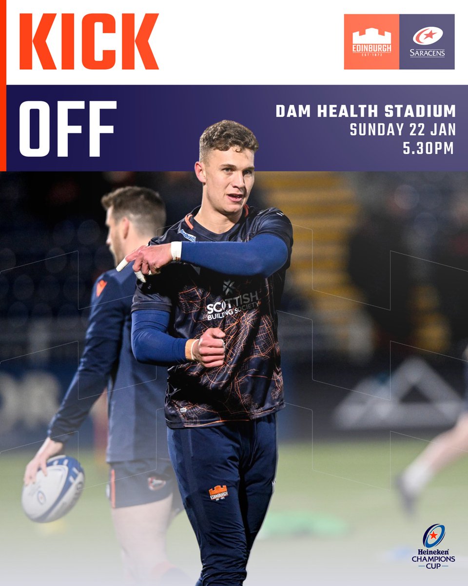 EdinburghRugby's tweet photo. Come on Edinburgh! 

🏰0-0💫

#EDISAR // 📲 https://t.co/xl0UYEhcbb https://t.co/5Nf7vsIuS6