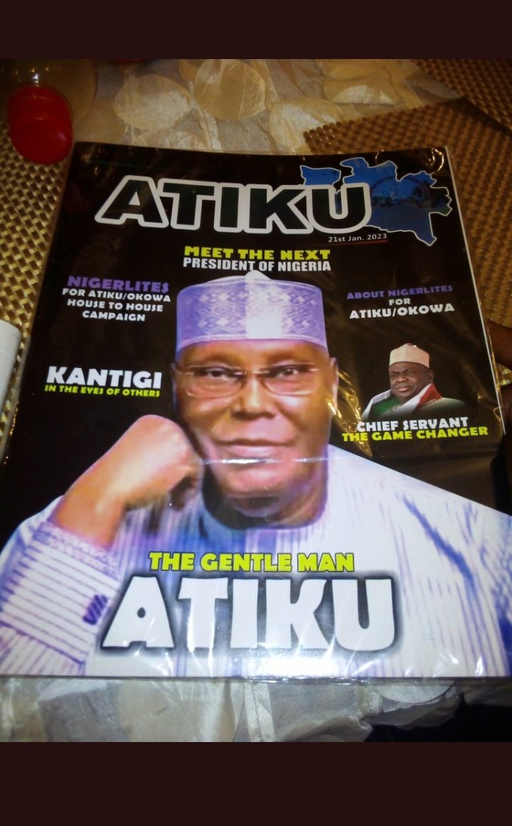AjenePeter's tweet photo. HIS EXPERIENCY, ALH. ATIKU ABUBAKAR LEADS AND WE FOLLOW NO TWO OPTIONS
#NON-STOPPING
#pdp_power...... https://t.co/yzQZyxGPG0