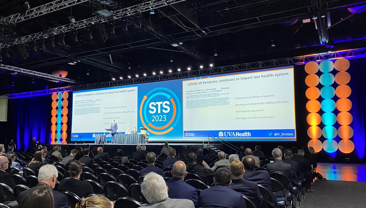 The Annals of Thoracic Surgery (@annalsthorsurg) on Twitter photo #LIVE at #STS2023 Cardiac Surgery Outcomes During the COVID-19 Pandemic Worsened across all Socioeconomic Statuses. Chamberlain Memorial Paper from Kaplan, <a href="/R_Strobes/">Ray Strobel, MD, MSc</a>, <a href="/nickteman/">Nick Teman</a> et al: doi.org/10.1016/j.atho… <a href="/AlexWizMD/">Alex Wisniewski, MD</a> <a href="/AndresJoven/">Andy Young</a> <a href="/hunter_mehaffey/">J. Hunter Mehaffey</a> <a href="/robertbhawkins/">Robert Hawkins</a> #LIVE at #STS2023 Cardiac Surgery Outcomes During the COVID-19 Pandemic Worsened across all Socioeconomic Statuses. Chamberlain Memorial Paper from Kaplan, <a href="/R_Strobes/">Ray Strobel, MD, MSc</a>, <a href="/nickteman/">Nick Teman</a> et al: doi.org/10.1016/j.atho… <a href="/AlexWizMD/">Alex Wisniewski, MD</a> <a href="/AndresJoven/">Andy Young</a> <a href="/hunter_mehaffey/">J. Hunter Mehaffey</a> <a href="/robertbhawkins/">Robert Hawkins</a>