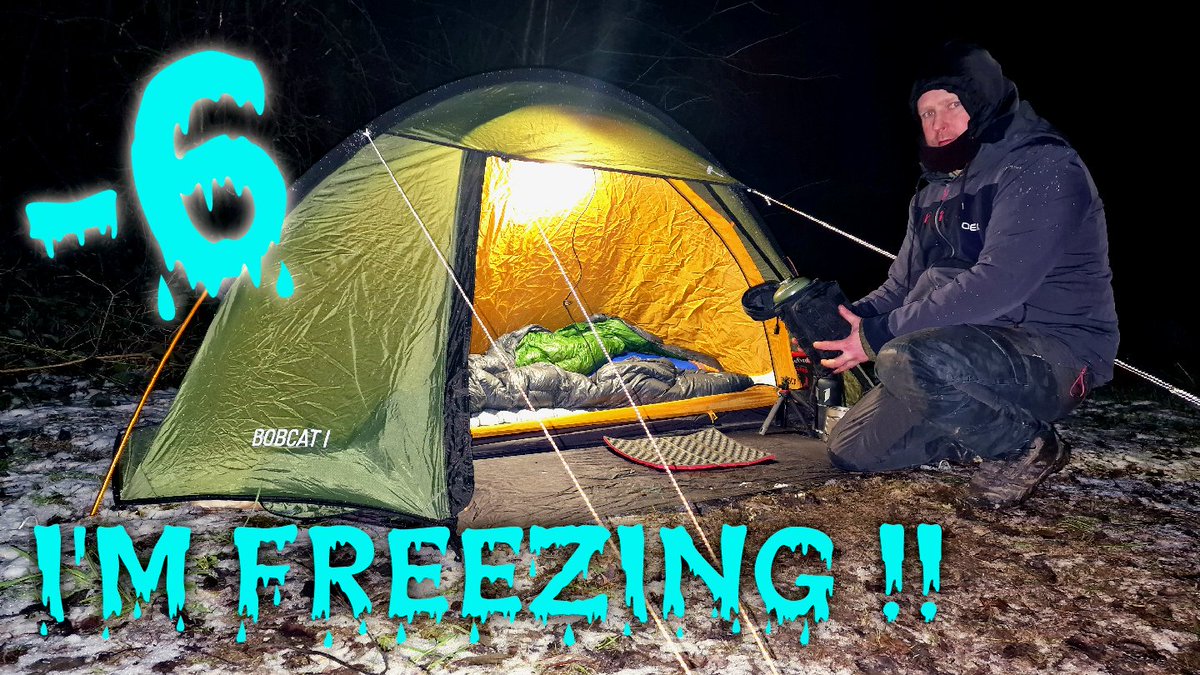 youtu.be/UFwuclfkDfI
Tent camping in -6 temperatures using the oex bobcat one man tent.
<a href="/OEXOutdoors/">OEX</a> @englishwoodsman #British #ukweather