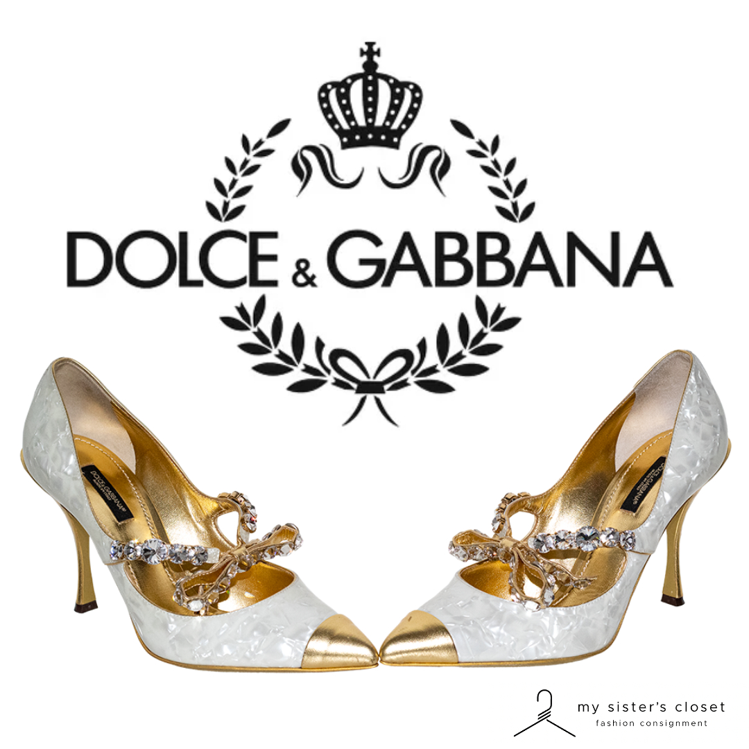 Dolce & Gabbana called and you just missed them... But don't worry! We have plenty of items left for our progressive sale. 

Shop online at the link in our bio.

#dolceandgabbana #heels #designerheels #designershoes #designerclothing #womensclothing #designerjacket #consign