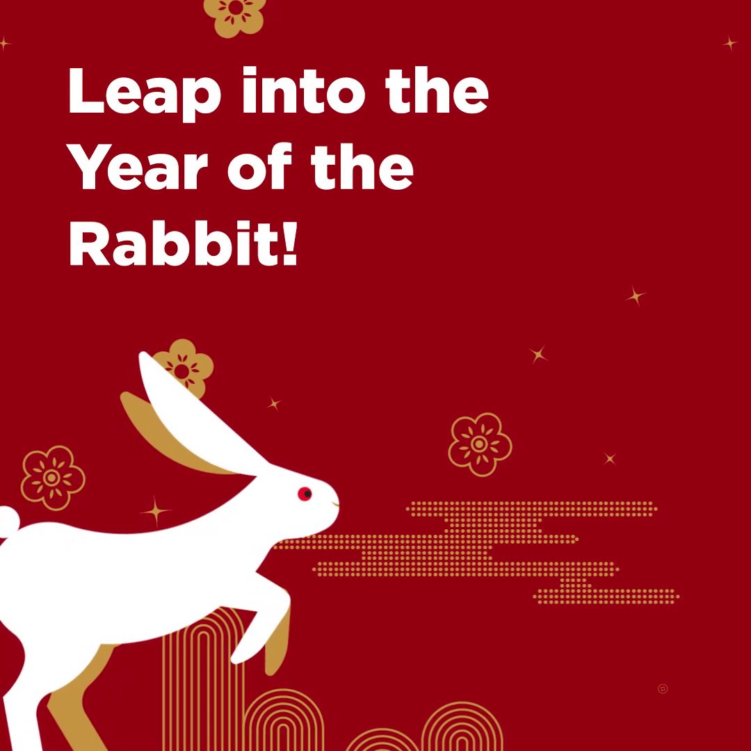 Happy Year of the Rabbit! Leap into a new year full of joy, prosperity