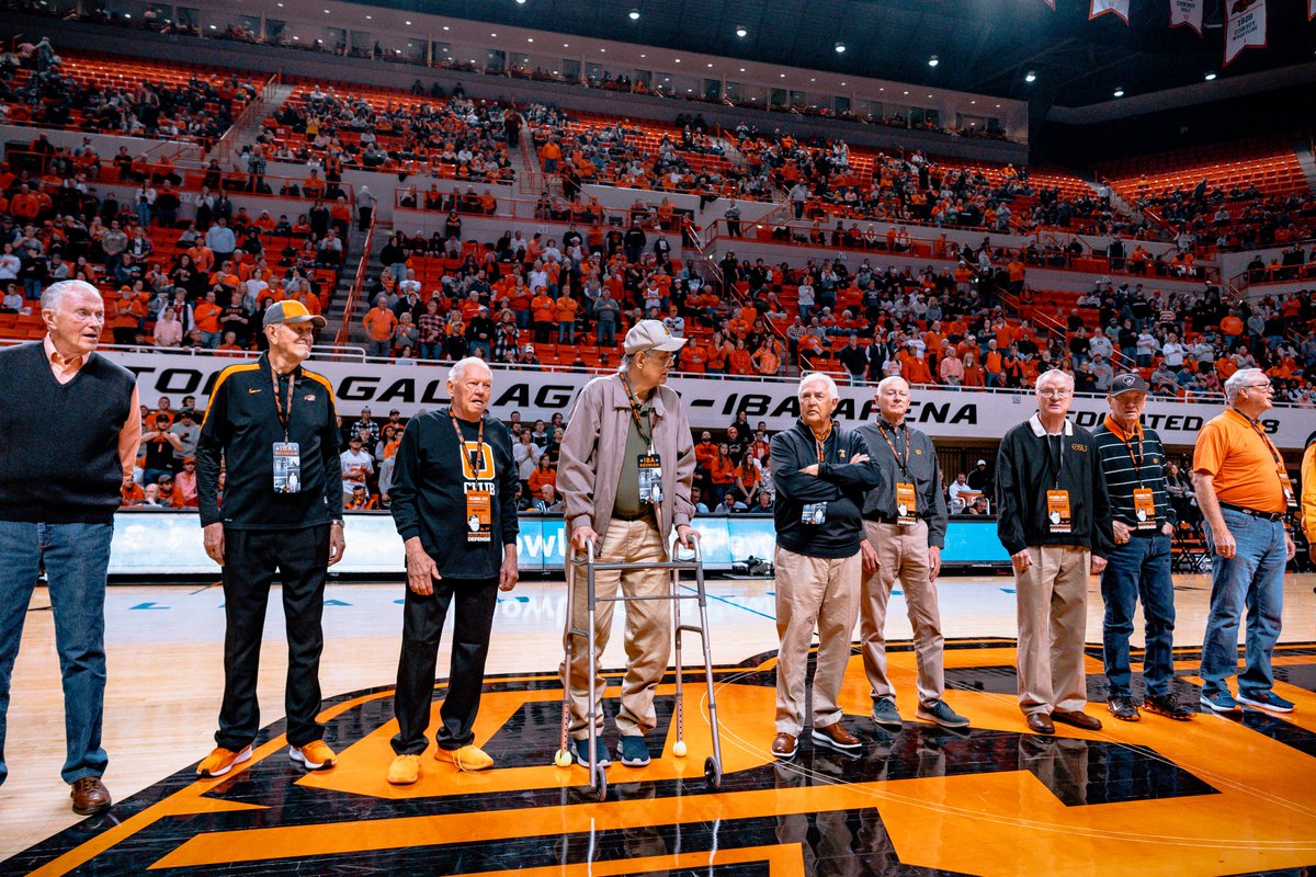 OSUMBB's tweet photo. Hope we made Mr. Iba's men proud. 

#LetsWork I #GoPokes https://t.co/L2fDmDqecM