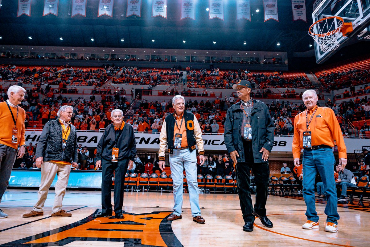 OSUMBB's tweet photo. Hope we made Mr. Iba's men proud. 

#LetsWork I #GoPokes https://t.co/L2fDmDqecM