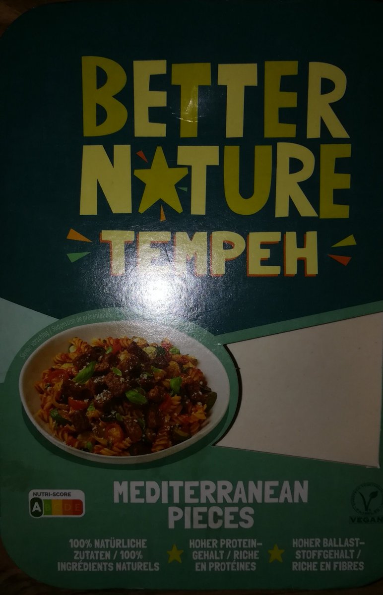 vonAVENdeForum's tweet photo. #Servicetweet
Mal wieder 2 #vegan|e #Produktempfehlung|en machen
1. #popps veganer #Meistersalat Käsealternative mit Champignons 👍
2. @betternature_
#BetterNature #Tempeh mediterran👍f mich wieder etwas zu salzig u ich würde mir wünschen Nährhefe aussen vor zu lassen #goVegan https://t.co/UVkWd75P0y