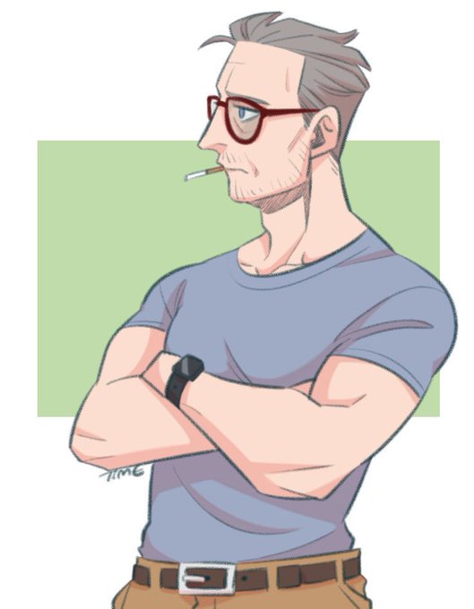 「mature male muscular」 illustration images(Latest)