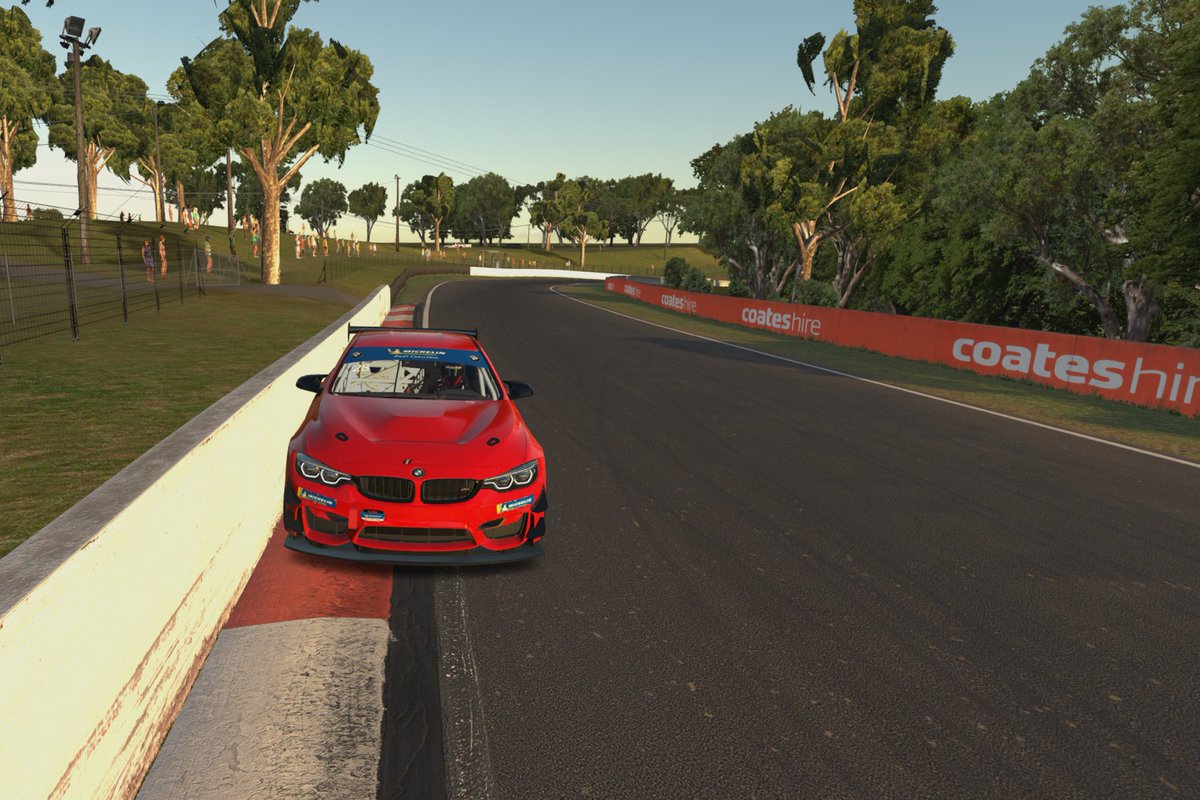 PraSimracing's tweet photo. Tras el abandono en las #Daytona24 de @iRacing una P4 con el Toyota en Summit Point Raceway y después un acercamiento al centímetro al muro de Mount Panorama #summitpoint #toyotagr86 https://t.co/i1BsurGuPS