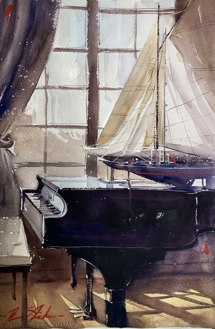 Take a 3-day watercolor workshop with Artist Ron Stocke. Learn to avoid bad habits, push past the rules and free up your painting style. March 20-22, 10-4PM bit.ly/3XeTx5l

#watercolors #visitingartist #workshop #paintclass #artcentersarasota #RonStock