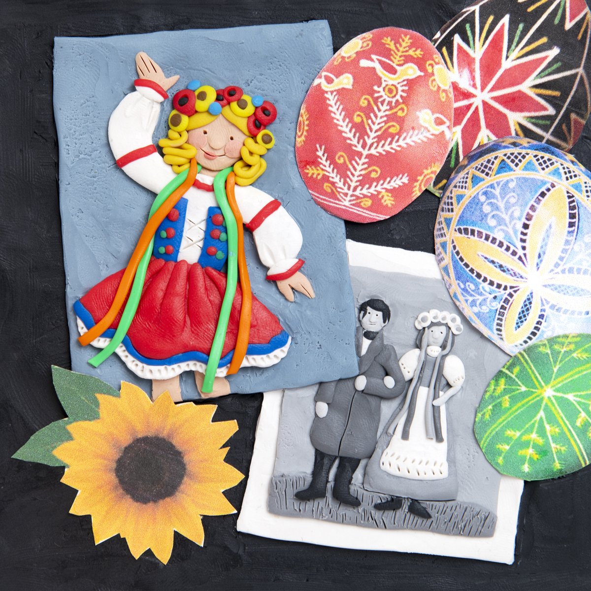 #Literacy tip of the day: Make a photo collage. Take out the family photo album or old magazines and newspapers to create a collage about what your family and heritage means to you. <a href="/barbreidart/">Barbara Reid</a> #FLD2023 #FamilyLiteracyDay