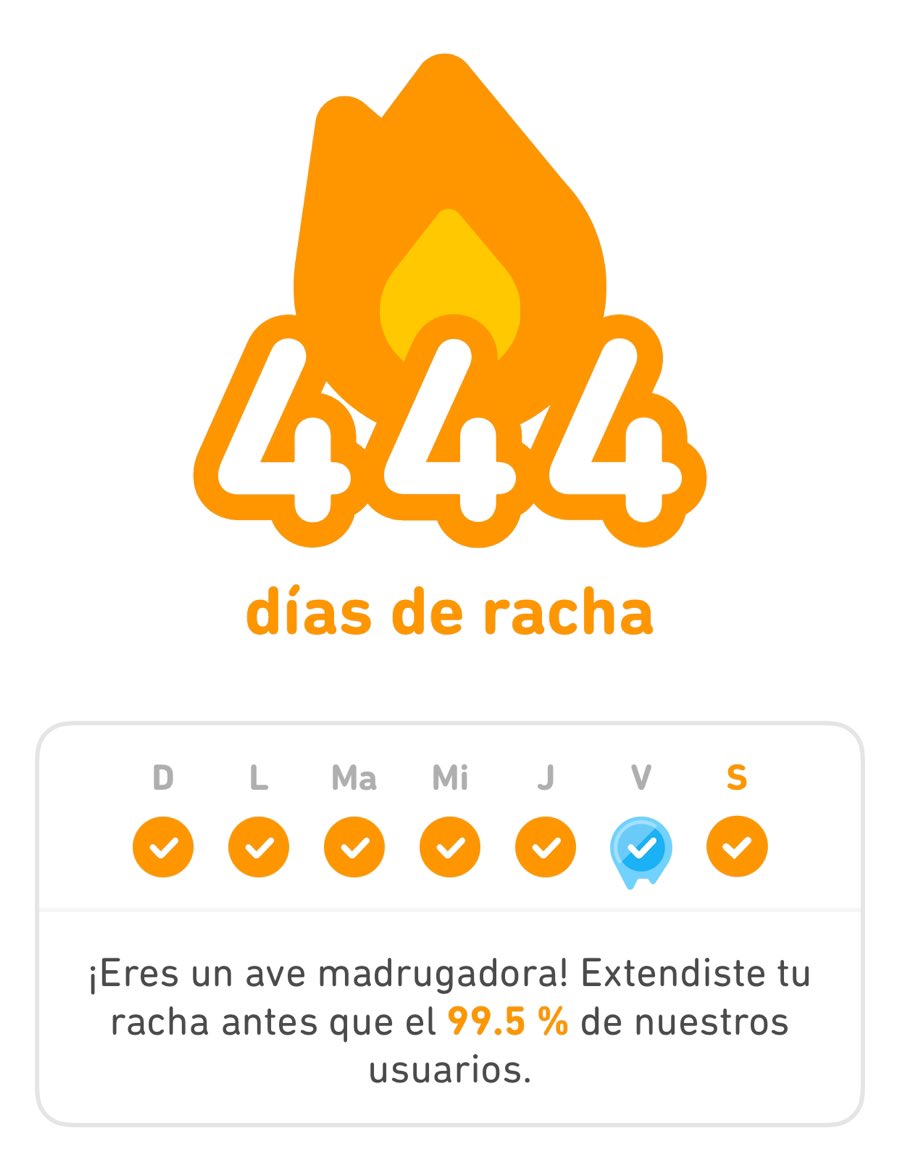 DRodolfito's tweet photo. Mamá hizo cenita por motivo de mi cumpleaños pero olvido realizar su actividad de ingles y perdio su racha de 444 días seguidos 🥺
Me da poquita tristeza por su racha pero, también que orgullo y ejemplo que a su edad quiera aprender un segundo idioma. https://t.co/VWqFDkooVa