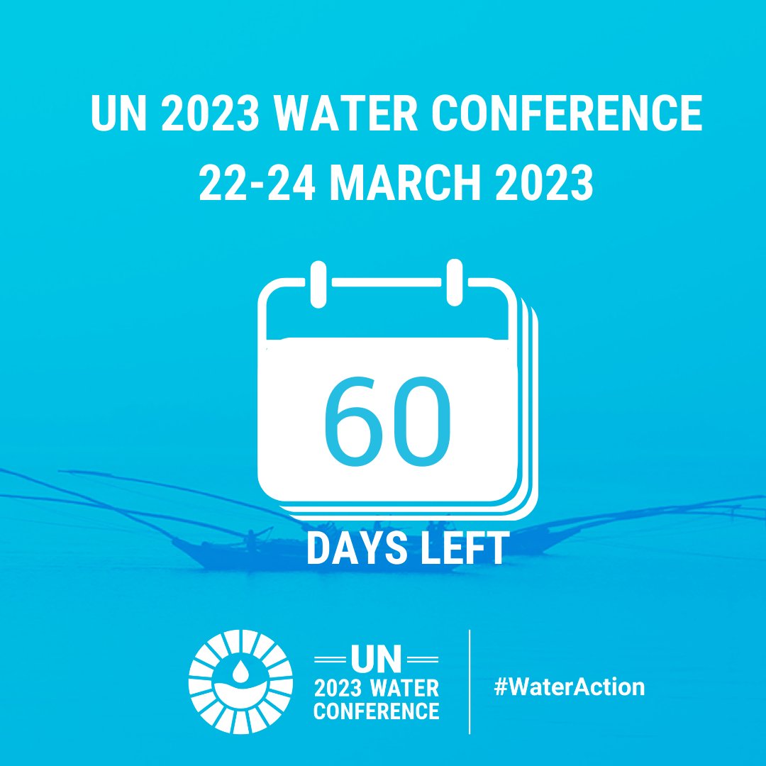 📢SAVE THE DATE! 💧The UN 2023 Water Conference will bring together all ...