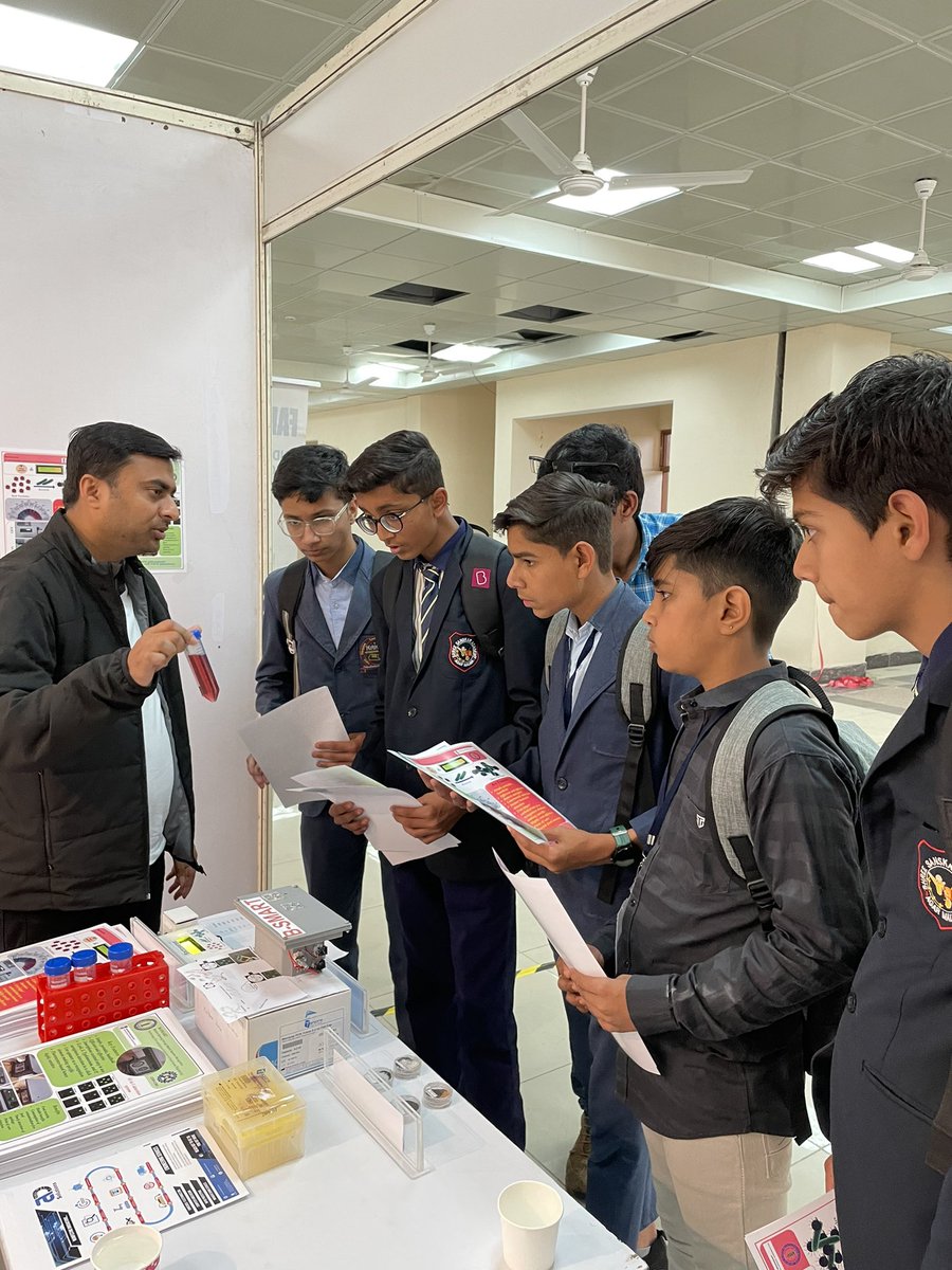 nitesh01nishu's tweet photo. Delighted to be a part of New Age Technology Show @iisfest , Checkout our new development of two instrument # BACTOSENSE and #B-SMART for on-site bacterial detection @NitinLab_NABI @NABI_India https://t.co/BD3GcM3Bk7