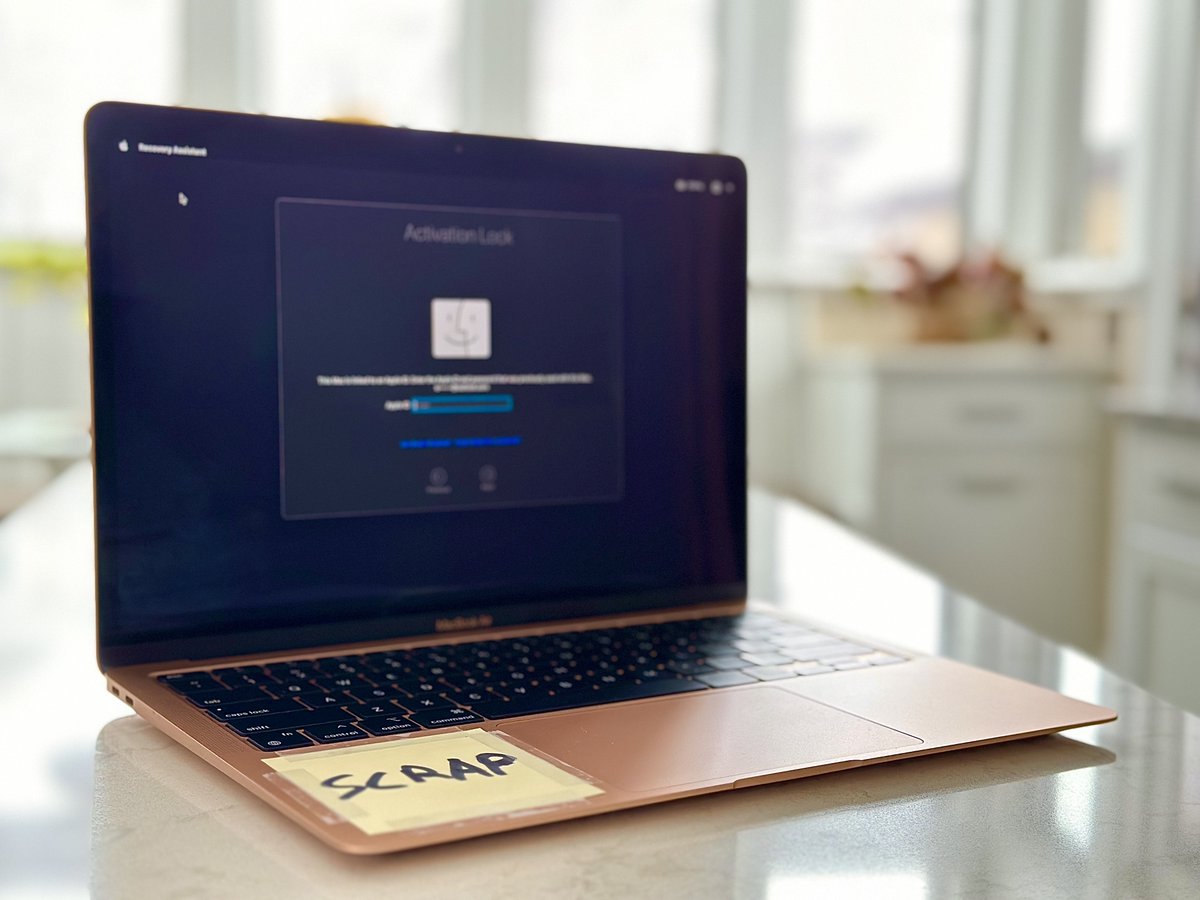 John Bumstead (@rdklinc) on Twitter photo Hey <a href="/tim_cook/">Tim Cook</a> @apple, why have you condemned this beautiful M1 MacBook and millions like it to death?  Its battery has only 4 load cycles, and it wants to LIVE!  #righttorepair #activationlock Hey <a href="/tim_cook/">Tim Cook</a> @apple, why have you condemned this beautiful M1 MacBook and millions like it to death?  Its battery has only 4 load cycles, and it wants to LIVE!  #righttorepair #activationlock