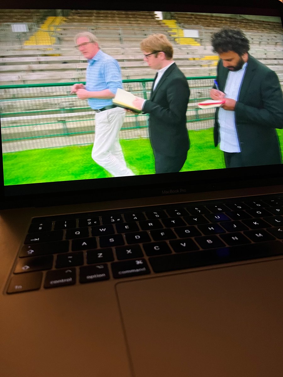 Hold The Front Page with <a href="/MrNishKumar/">Nish Kumar</a> and <a href="/joshwiddicombe/">joshwiddicombe</a> is 

a) getting me through the flu and 

b) reminding me of the time I accidentally vox popped a funeral as a junior reporter thinking it was a council  meeting…
