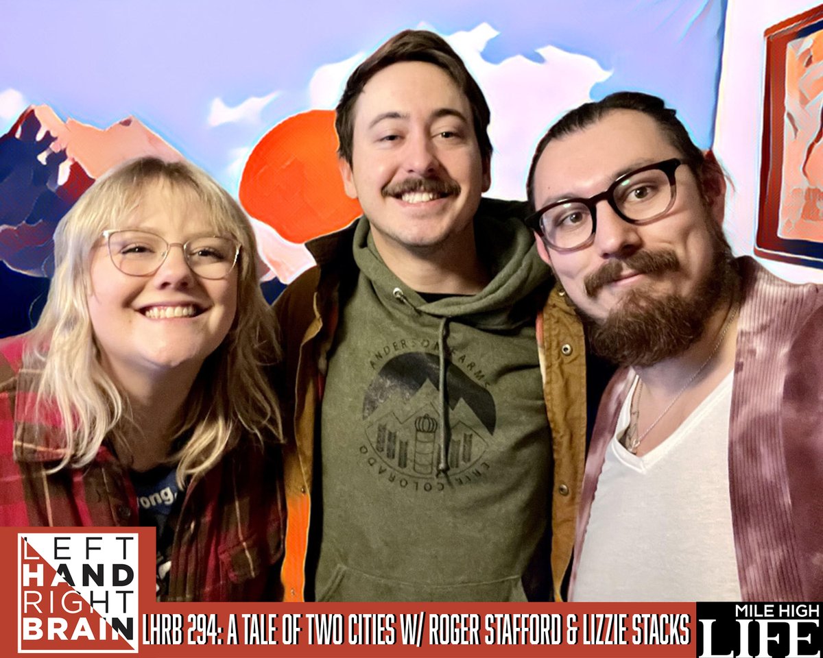 Left Hand Right Brain Podcast: Roger Stafford and Lizzie Stacks join <a href="/LHRBpodcast/">JD Lopez</a> to talk about post-covid comedy in Denver and ... Guy Fieri. 

MHL: milehighlife.com/left-hand-righ…

Spreaker: spreaker.com/show/left-hand…