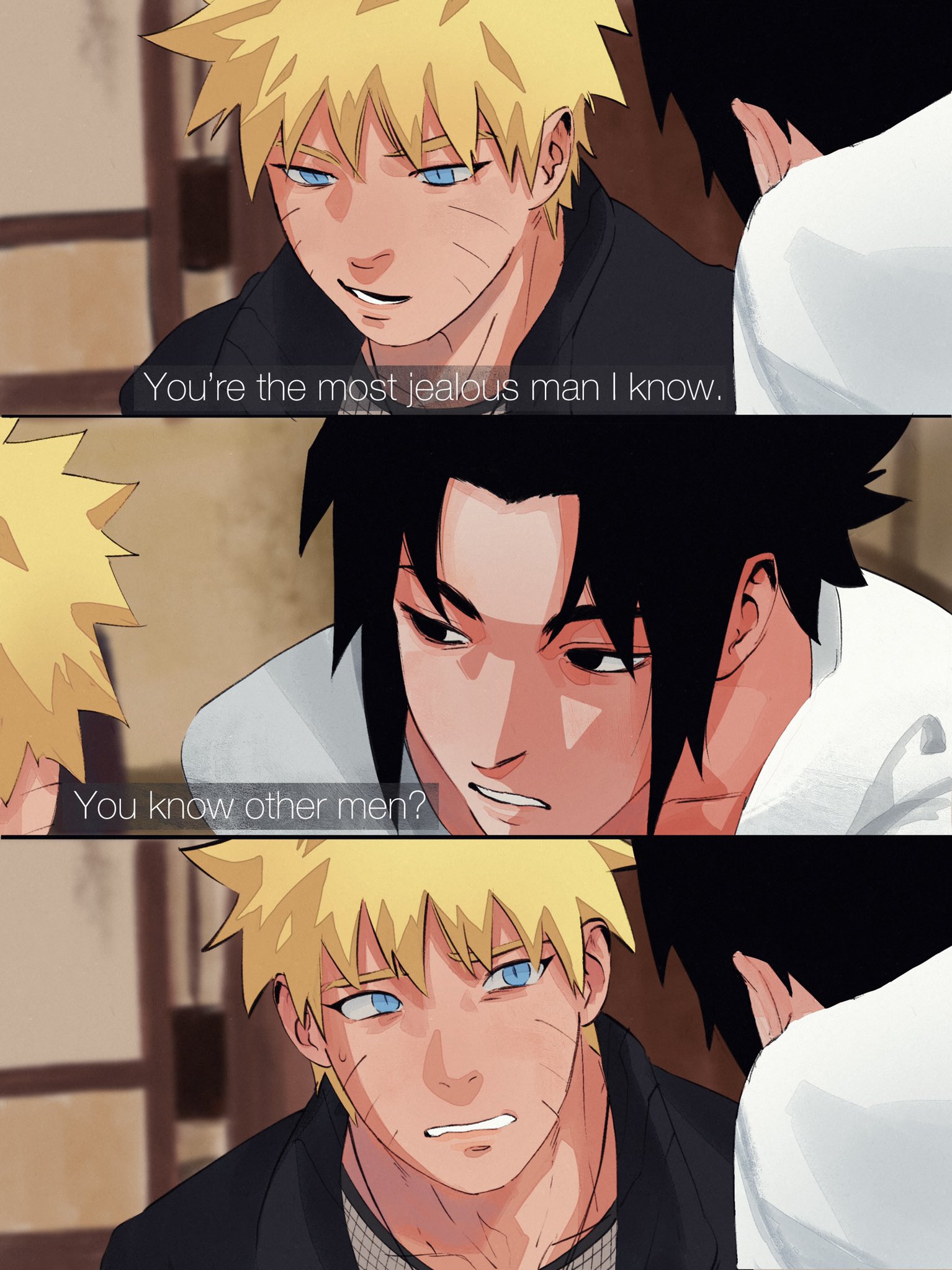 chel ★ 💛🥺 サスナル on Twitter "i mean it had to be done 😌 sasunaru サスナル
