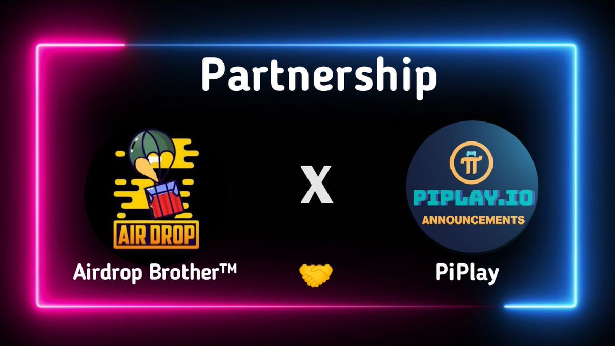 Piplay x Airdrop Brother

Join now: t.me/PiPlayNewRound…