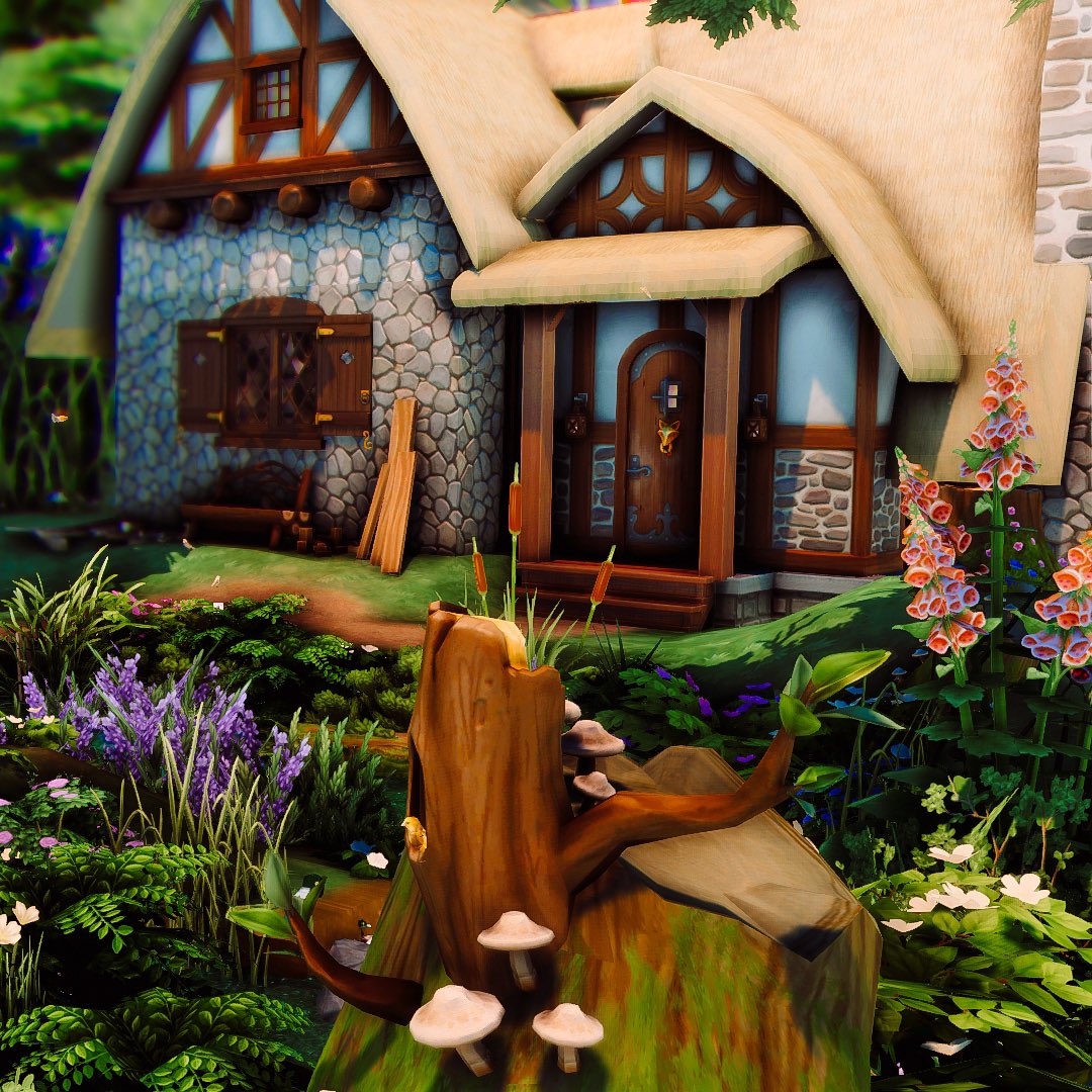 missymotion's tweet photo. New speed build is up on my YouTube Channel! I built Snow White‘s Cottage!💜
👉🏼 https://t.co/62GV209XRF
✔️ Sims 4 Speed Build
✔️ Player tested 
✔️ No CC
✔️ Gallery ID: MissyMotion 
#ShowUsYourBuilds #Sims4 @TheSims https://t.co/fu4zFM9NC9